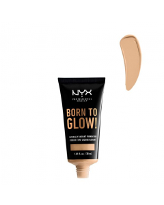 NYX Born To Glow Naturally Radiant Foundation Nude 30ml