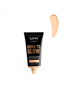 NYX Born To Glow Naturally Radiant Foundation Pale 30ml