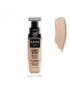 NYX Can't Stop Won't Stop Full Coverage Foundation Alabaster 30ml