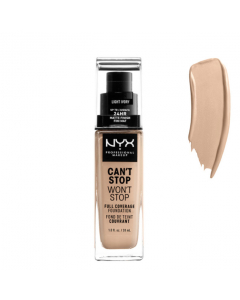 NYX Can't Stop Won't Stop Full Coverage Foundation Light Ivory 30ml