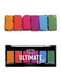 NYX Ultimate Edit Petite Shadow Palette Brights 6x1.2g