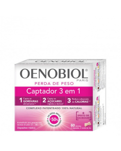 Oenobiol Pérdida de Peso Captor 3 en 1 60 cápsulas