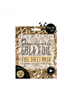 Oh K Lámina de lámina de oro Mask Máscara iluminadora 20ml