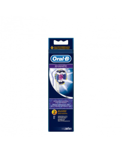 Oral B 3D White Electric Toothbrush Refill x2