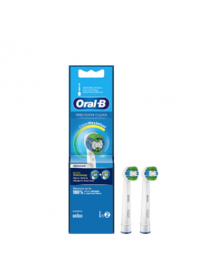 Cabezales de repuesto para cepillo de dientes eléctrico Oral-B Precision Clean x2
