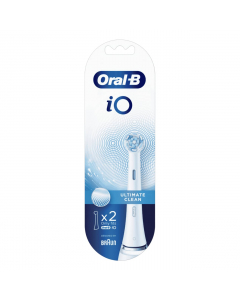 Oral-B iO Ultimate Clean Refill Heads White x2