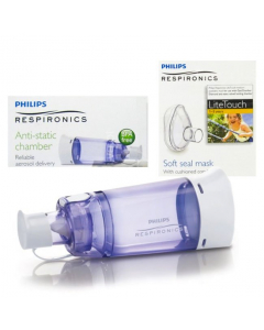 Cámara de expansión con máscara Philips Respironics 1-5 años