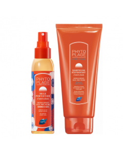 Phyto Phytoplage Protective Sun Veil Spray + Rehydrating Shampoo Gift Set