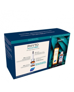 Phyto Novathrix Anti-Hair Loss Kit Ampoules + Shampoo + Capsules