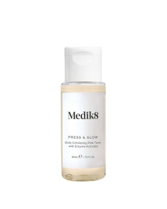 Medik8 Press &amp; Glow Tónico Exfoliante Tamaño de viaje 30 ml