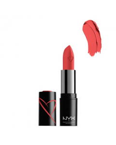 NYX Shout Loud Satin Lipstick Red Haute 3,5 g