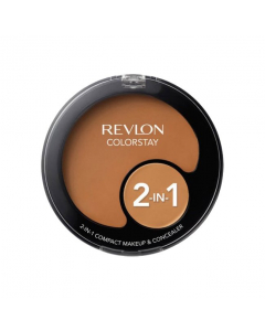 Revlon Colorstay Compact 2-en-1 Caramel Color 400 Base y corrector 12.3gr
