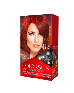 Revlon ColorSilk Beautiful Color Permanent Hair Color 35 Vibrant Red