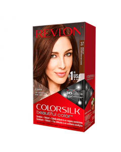 Revlon ColorSilk Beautiful Color Permanent Hair Color 37 Dark Golden Brown