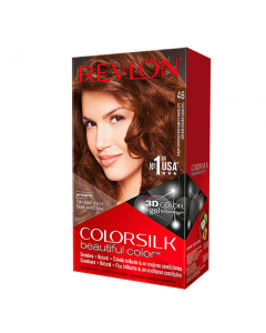 Revlon ColorSilk Beautiful Color Permanent Hair Color 46 Medium Golden Chestnut Brown