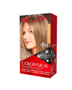 Revlon ColorSilk Beautiful Color Permanent Hair Color 60 Dark Ash Blonde