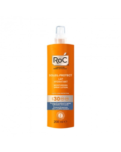 RoC Soleil Protect. SPF50 + 200ml de leche corporal en spray hidratante