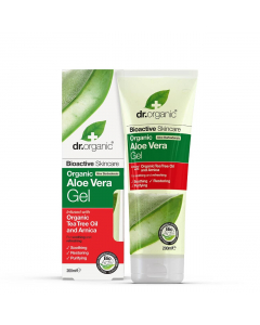 Dr. Organic Bioactive Skincare Aloe Vera Gel with Tea Tree Oil and Arnica 200ml