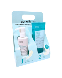 Sensilis Double Cleansing Hygiene Pack for Combination to Oily Skin