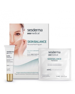 Sesderma Sesmedical Skin Balance Personal Peeling Pack Wipes + Cream (4un. + 15ml)