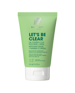 ShakeUp Let's Be Clear Oil-Control Clay Face Wash + Mask 125ml
