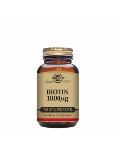 Solgar Biotin 1000µg Vegetable Capsules x50