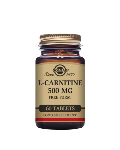 Solgar L-Carnitina 500mg Comprimidos x60