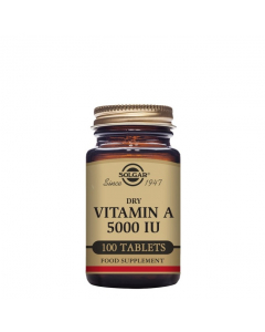 Solgar Vitamina A y Vitamina C Comprimidos x100