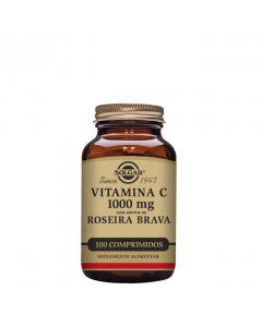 Solgar Vitamina C 1000mg con Escaramujos Comprimidos x100