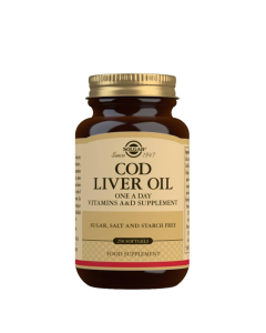 Solgar Cod Liver Oil Capsules 250units.