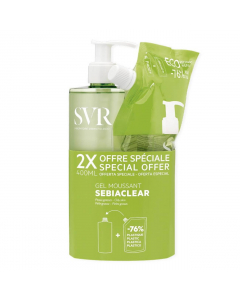 SVR Sebiaclear Gel Limpiador + Pack Recambio Eco