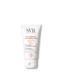 SVR Sun Secure Mineral Confort Crema Con Color SPF50+ Para Pieles Secas A Muy Secas 50ml