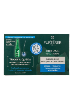 Rene Furterer Triphasic Reactional Anti-Hair Loss Treatment 12 ampoules