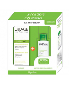 Uriage Hyséac MAT Kit Mattifying oferta Emulsión agua micelar