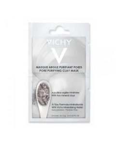 Vichy Masque. Mascarilla de arcilla limpiadora de poros 2x6ml