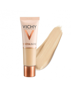 Vichy Mineral Blend Fond de Teint Base de Maquillaje Hidratante Color 01 Arcilla 30ml