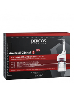 Vichy Dercos Aminexil Clinical 5 Men Tratamiento Anticaída x42