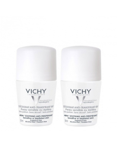 Vichy Duo Pack Anti-Perspirant Roll-On Deodorant for Sensitive Skin 2x50ml