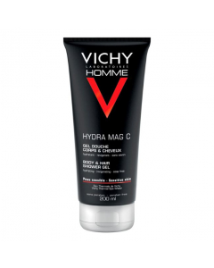 Vichy Homme Hydra Mag C Body and Hair Shower Gel 200ml