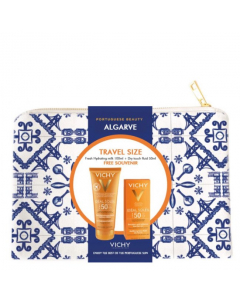 Vichy Ideal Soleil Kit offer Algarve Travel Pouch
