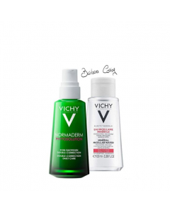 Vichy Normaderm PhytoSolution Double-Correction Daily Care + Mineral Micellar Water Special Edition Bárbara Corby Gift Set