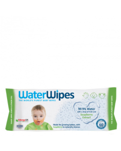 WaterWipes Soapberry Paños de limpieza de 60 toallitas