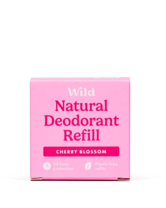 Wild Natural Dedodorant Refill Cherry Blossom 40g