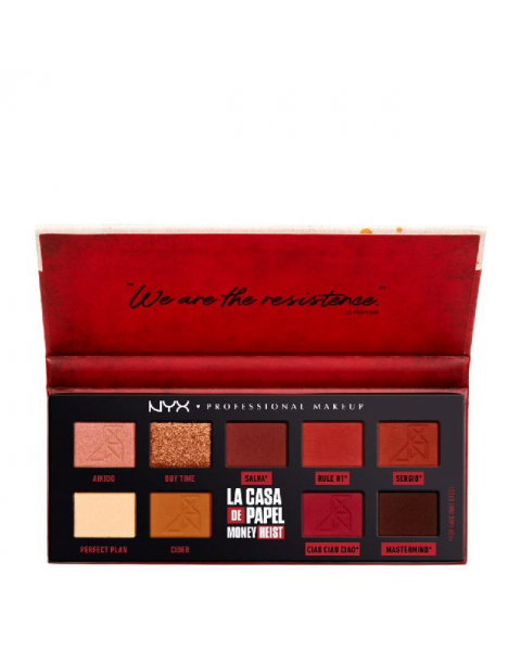 NYX La Casa De Papel El Professor Eyeshadow Palette