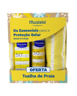 Mustela Sun Spray + Milk Set Free Towel
