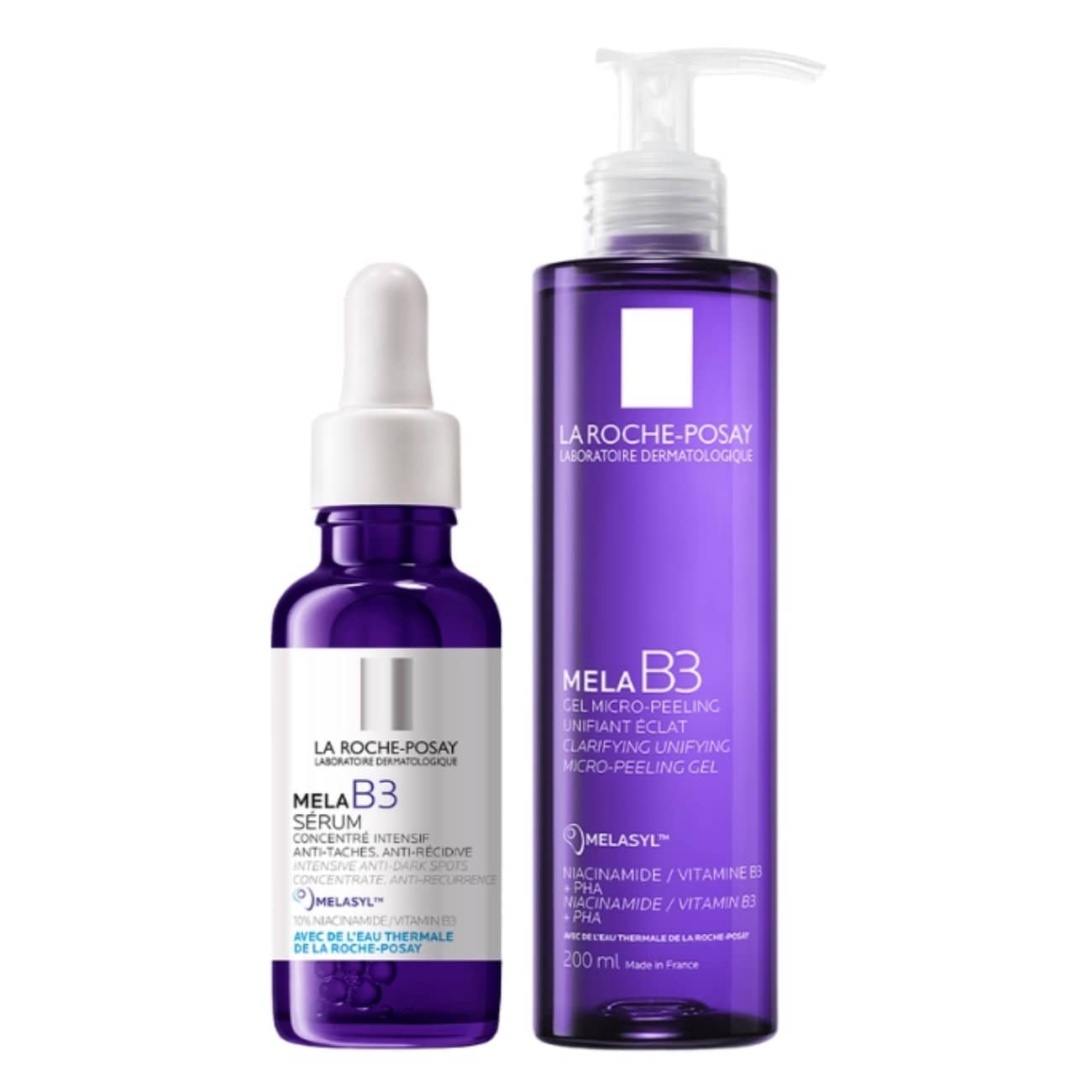 LA ROCHE-POSAY MELA B3 セット 200ml + 30ml Amazon.com: Bundle of La Roche-Posay Glycolic Acid Serum +